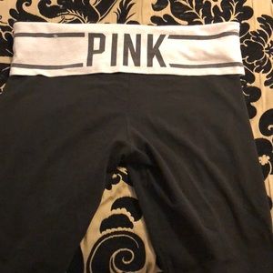 Pink! Yoga leggings